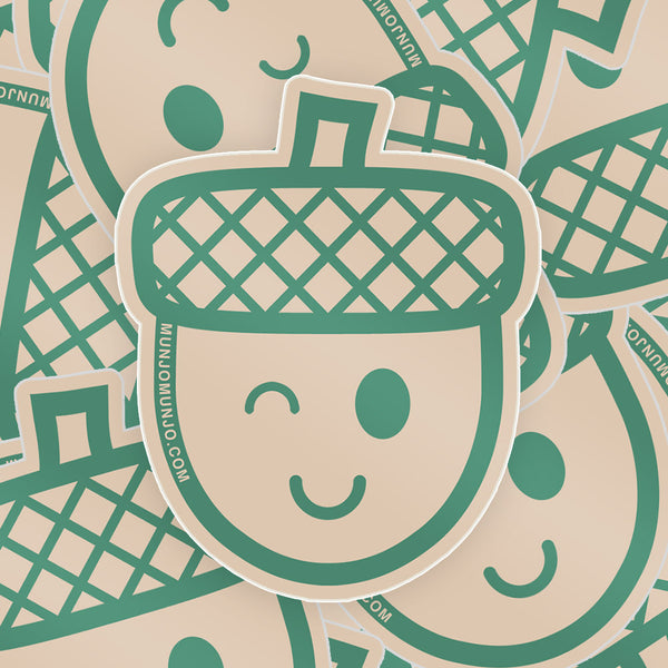 Acorn Sticker (natural)